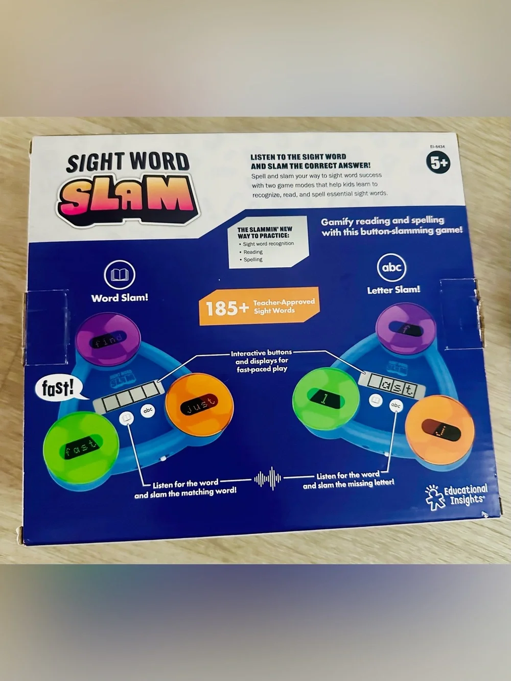 EDUCATIONAL INSIGHTS, Sight Word Slam - Literacy Development Game